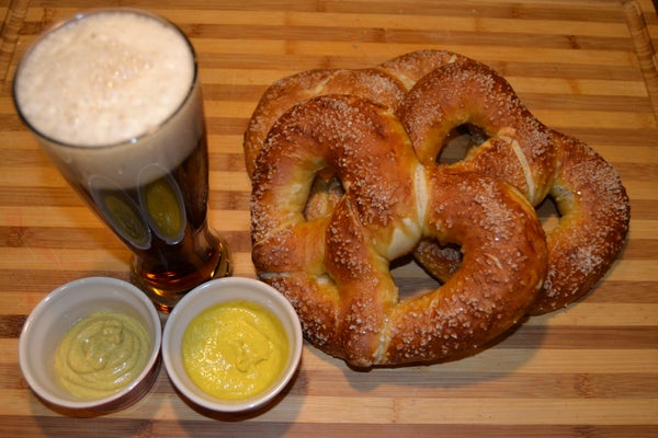 正宗巴伐利亚碱水面包圈