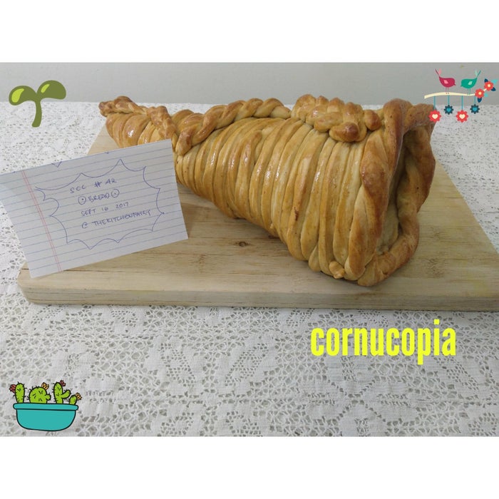 素食丰收篮面包