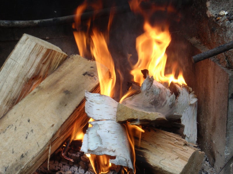 返回营地与玩火