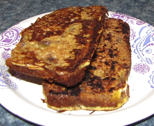 彩蛋...香蕉面包法式吐司