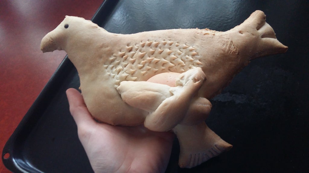 复活节鸽子面包