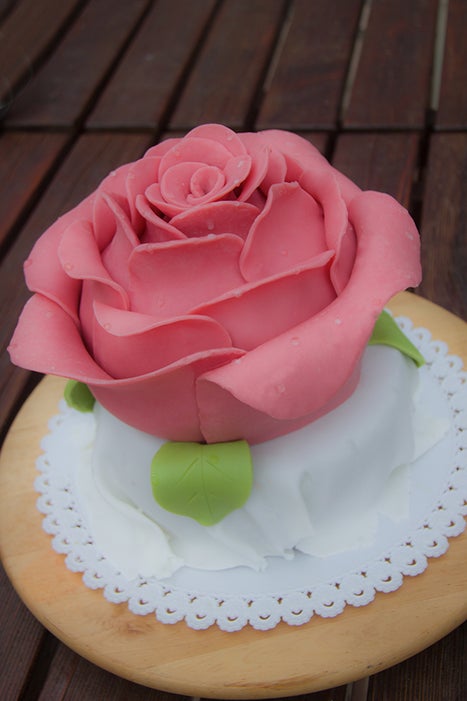 巨型玫瑰蛋糕