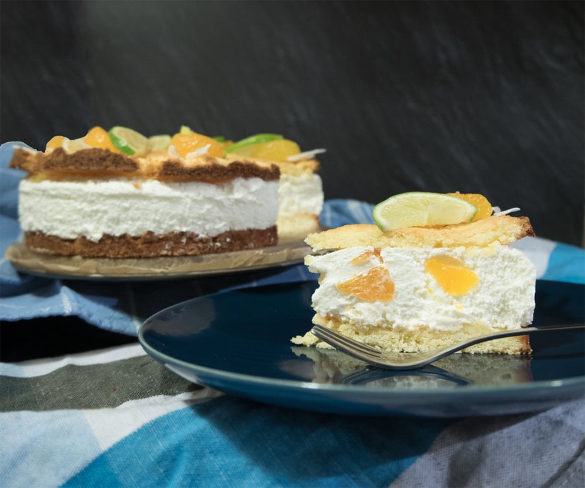 美味热带奶油蛋糕（无麸质、无明胶）