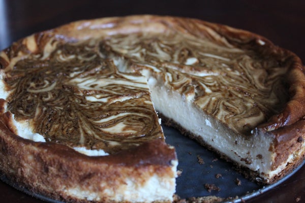 糖蜜大理石纹芝士蛋糕