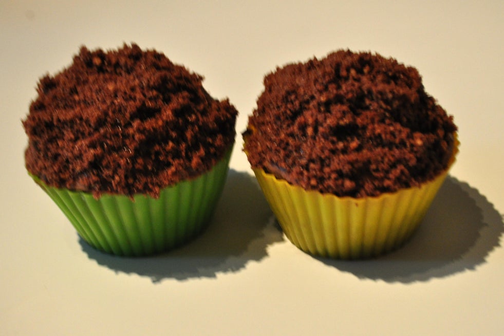 巧克力泥土杯蛋糕