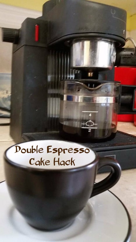 双重浓缩咖啡蛋糕速成法