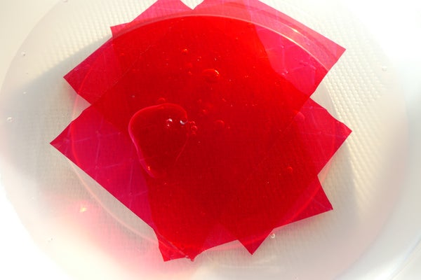 Preparing the Garnish