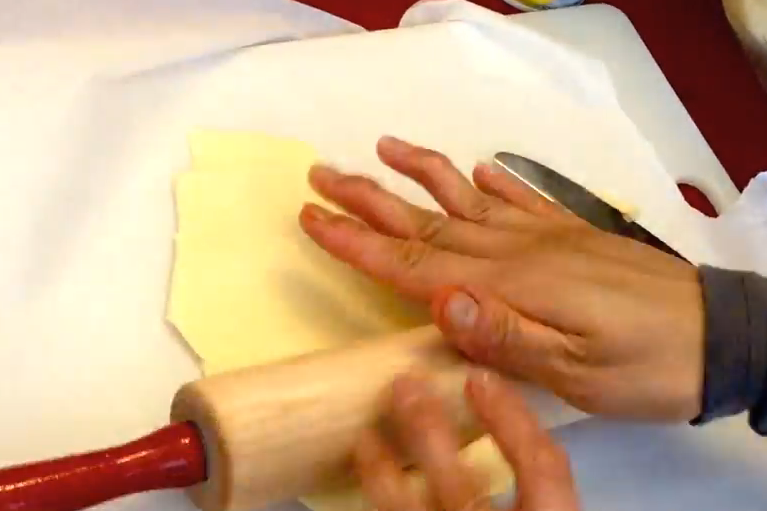 雕刻翻糖形成动脉和静脉