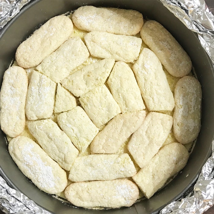 覆盆子手指饼层