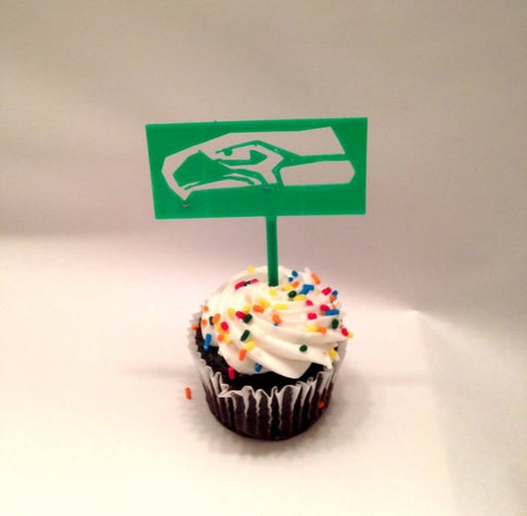 3D打印西雅图海鹰队装饰