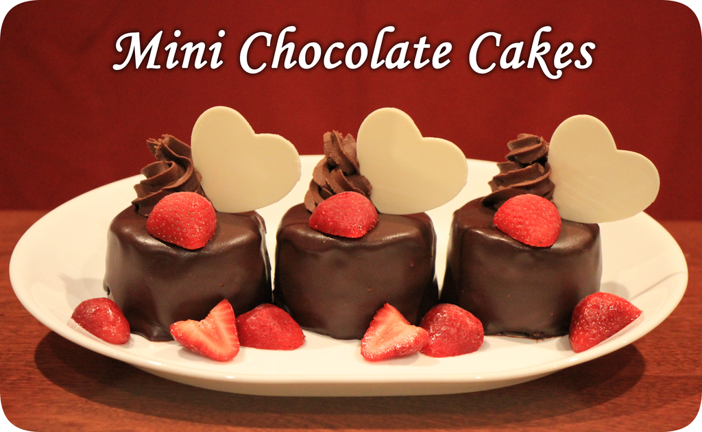迷你巧克力蛋糕!