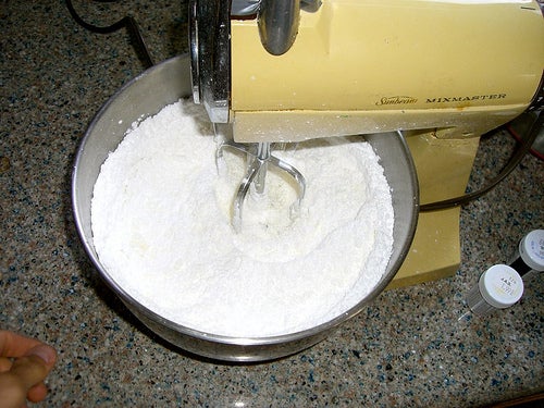 Making the Butter Creme Frosting