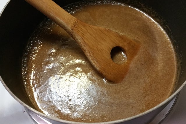 焦糖霜制作：第一部分