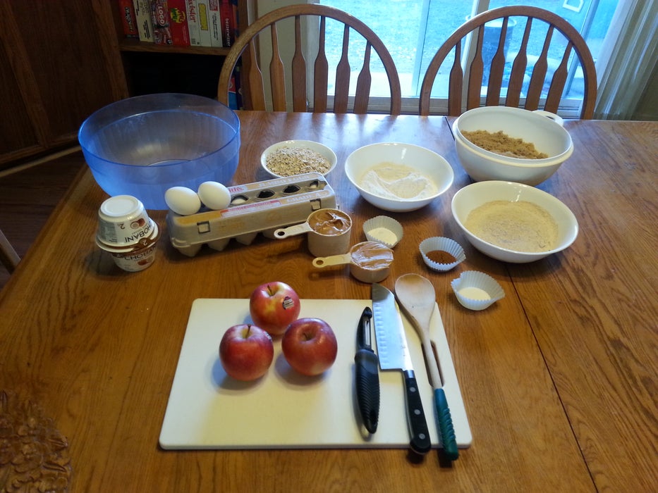 准备食材与预热烤箱