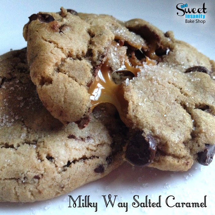 银河盐焦糖巧克力豆饼干