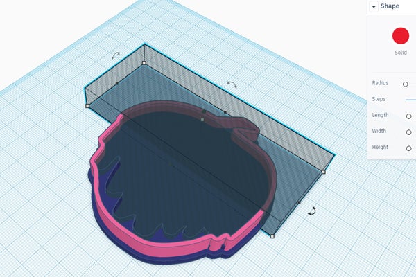 设计:裁剪糖霜层