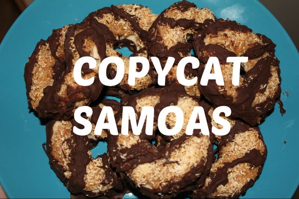 复刻版女童军椰香焦糖巧克力饼干！