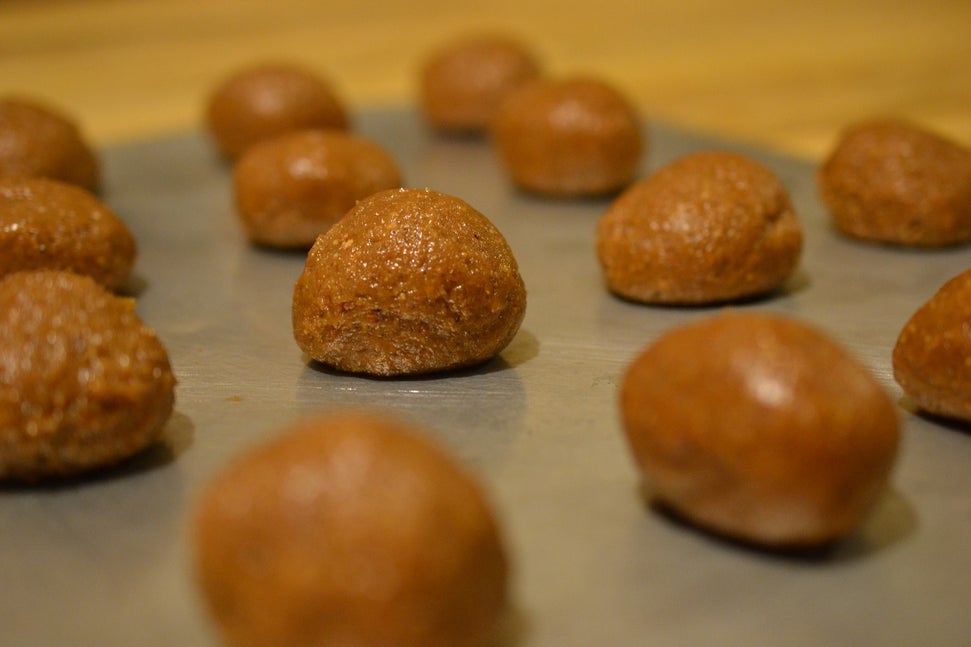 Form Round Balls of Dough.