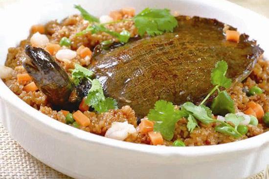 清蒸八宝甲鱼