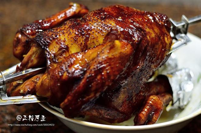 家常烤鸡